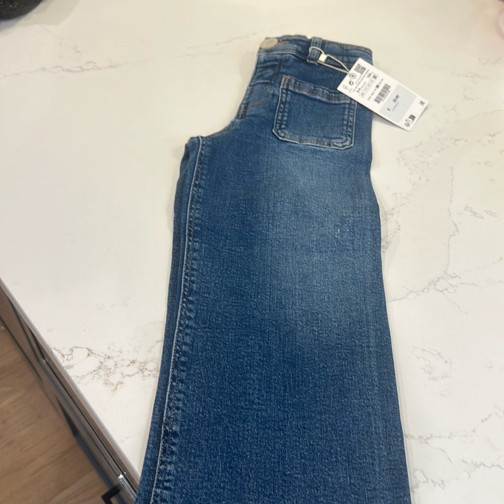 Zara girls denim jeans